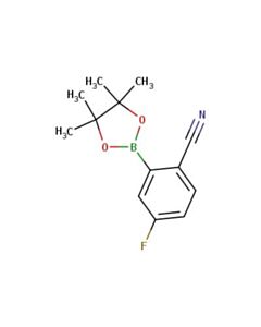 Astatech 2-CYANO-5-FLUOROPHENYLBORONIC ACID PINACOL ESTER; 10G; Purity 95%; MDL-MFCD09878540